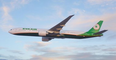 Dwie nowe trasy z Tajwanu do Europy. B777 linii EVA Air dolecą do Włoch i Niemiec