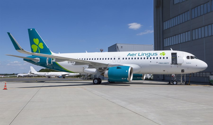 Aer Lingus odebrał pierwszego airbusa A320neo Aer Lingus odebrał pierwszego airbusa A320neo