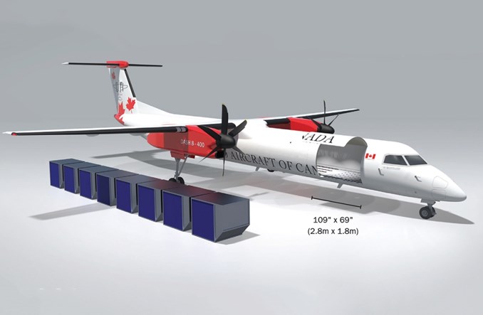 De Havilland wprowadza możliwości konwersji Dasha 8-400 na frachtowca
