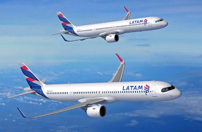 LATAM Airlines zamawia 17 A321neo i wybiera A321XLR