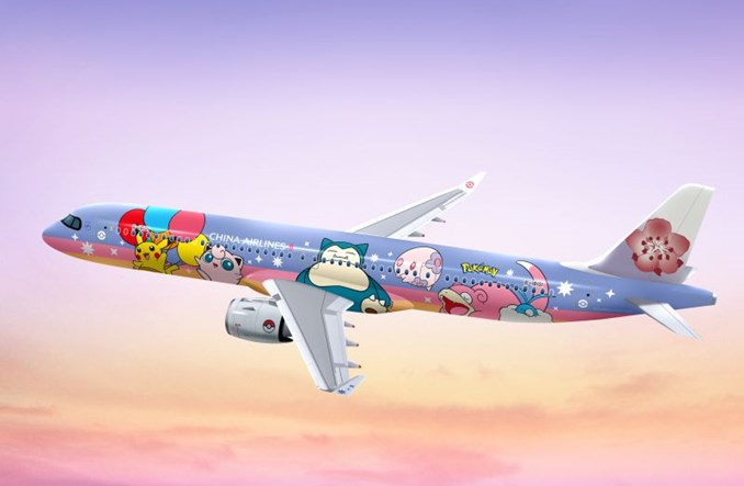 China Airlines oraz Pokémon Company prezentują specjalne malowanie airbusa A321neo