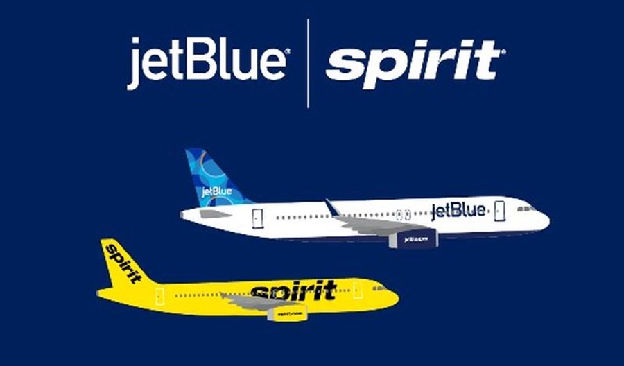Fuzja JetBlue i Spirit. Piąta siła lotnicza w USA chce konkurować z wielką czwórką Fuzja JetBlue i Spirit. Piąta siła lotnicza w USA chce konkurować z wielką czwórką