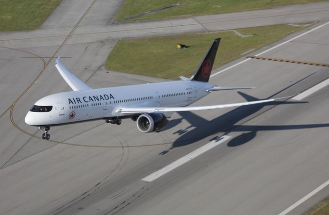 Air Canada przewiozły ponad 9 mln pasażerów w Q2. Wyższe przychody i mniejsza strata 