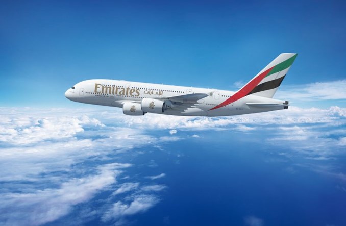 Emirates będą latać A380 do Bengaluru