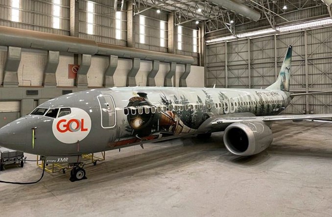 Harry Potter i jego świat magii na boeingu 737 MAX 8 linii GOL. Lata do Orlando