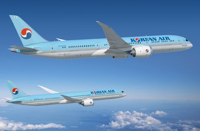 Korean Air rzucają rękawice PLL LOT na trasie Seul - Budapeszt