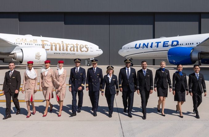 Porozumienie gigantów. Emirates i United z większą siecią połączeń