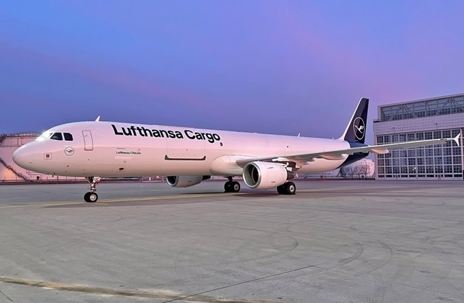 Lufthansa Cargo odebrała drugiego airbusa A321F