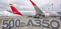 Airbus dostarczył 500. A350. Jubileuszowy samolot dla Iberii