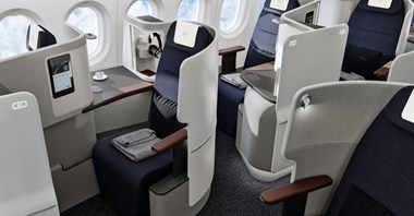 Lufthansa rozpoczyna sprzedaż większości foteli biznes Allegris w B787-9