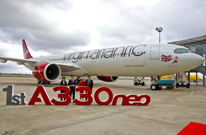 Virgin Atlantic odebrały pierwszego airbusa A330neo