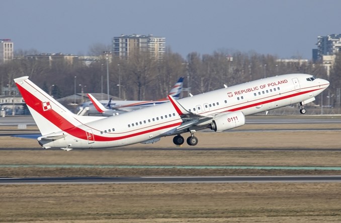 Rządowy samolot nie mógł przelecieć nad Chinami