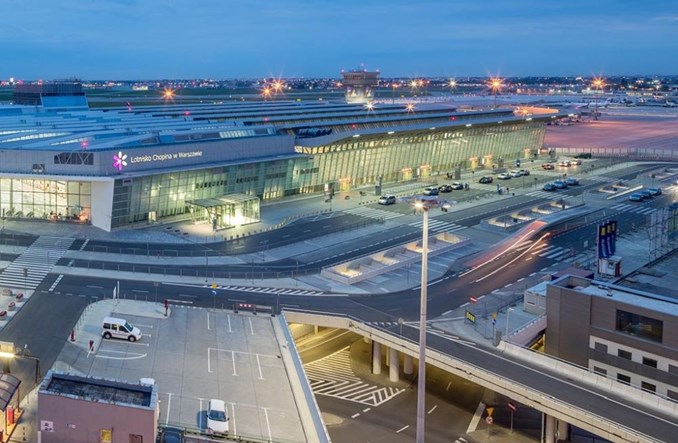 Lotnisko Chopina: Przebudowa układu drogowego przed terminalem