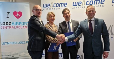 Port Lotniczy Łódź i Welcome Airport Services z umową w zakresie obsługi cargo