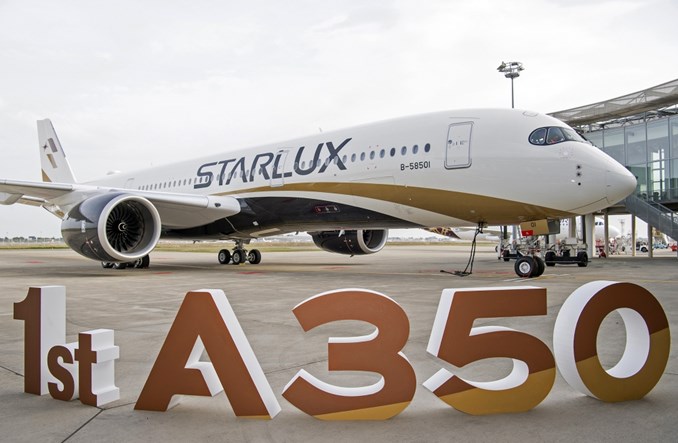 Linia Starlux odebrała pierwszego airbusa A350-900