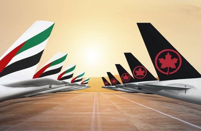 Emirates i Air Canada aktywują partnerstwo code-share