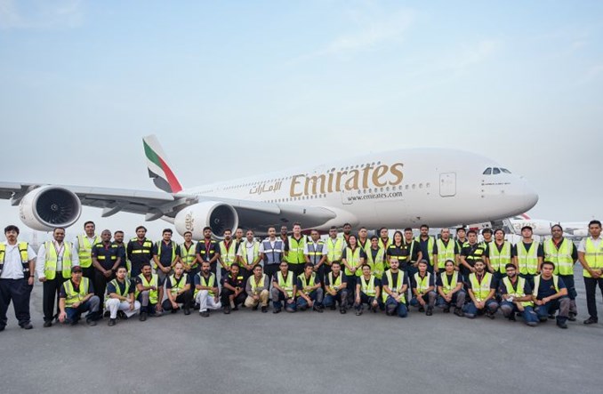 Pierwszy A380 Emirates przechodzi pełną modernizację