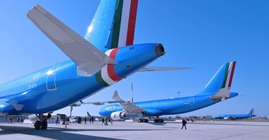 ITA Airways dostanie od rządu kolejne 400 mln euro