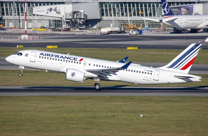Air France odebrały kolejnego airbusa A220-300