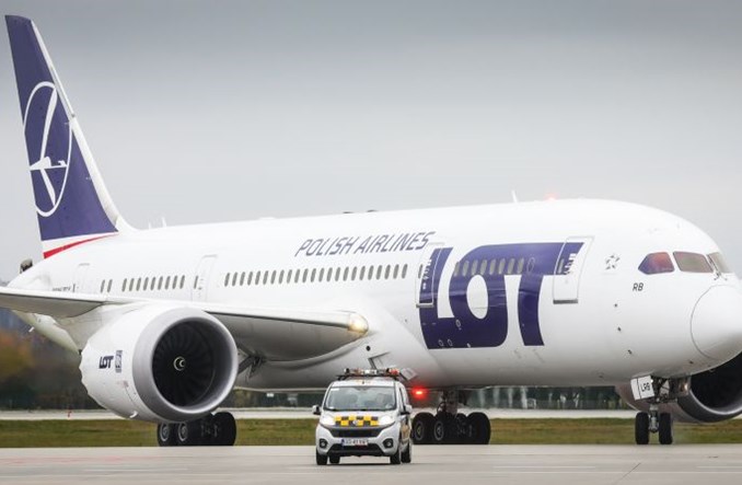 Dreamliner PLL LOT wystartował z Gdańska do Dominikany