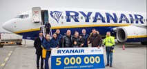 Rzeszów-Jasionka: 5 mln pasażerów Ryanair