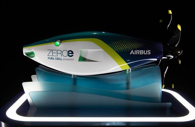Airbus pracuje nad bezemisyjnym silnikiem napędzanym wodorem