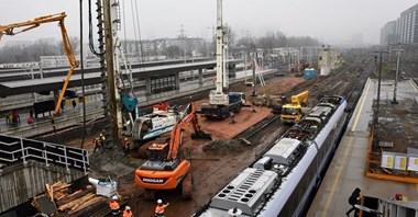 Warszawa Zachodnia. Przygotowania do zamknięcia dwóch peronów