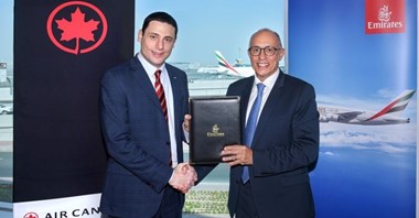Emirates i Air Canada łączą programy lojalnościowe