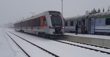 Pierwszy od lat pociąg PKP Intercity dotarł na Litwę