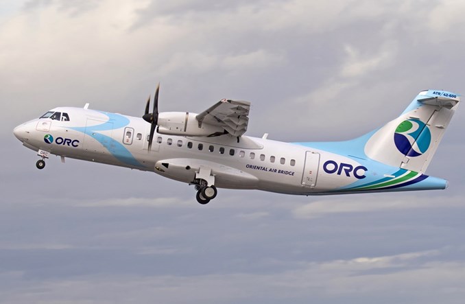 Oriental Air Bridge (ORC) odebrały pierwszego ATR-a 42-600