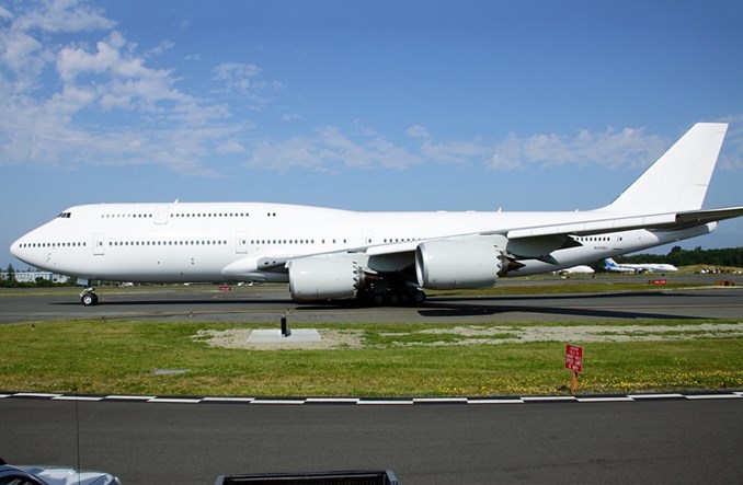 Pierwszy B747-8 BBJ będzie zezłomowany po około 30 godz. lotu