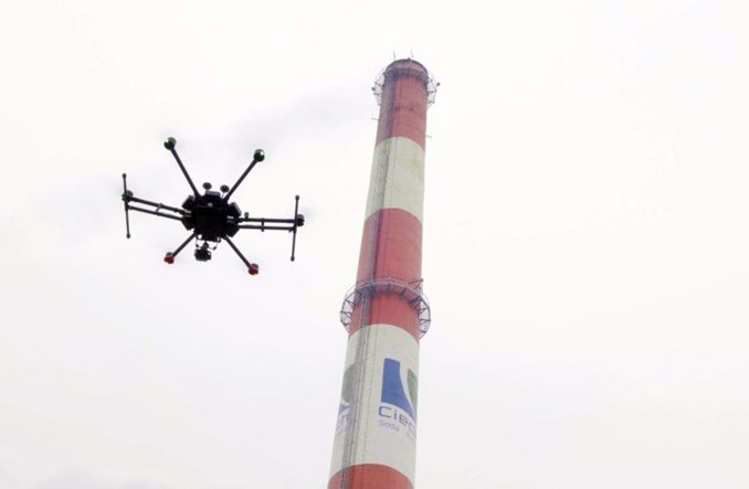 CIECH: Drony zbadały infrastrukturę i jakości powietrza