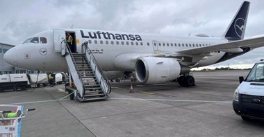 Lufthansa doleci z Frankfurtu blisko Świnoujścia