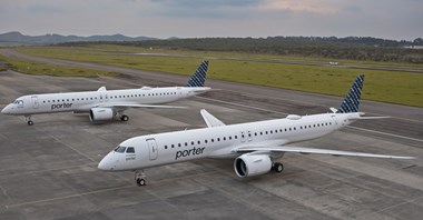 Porter Airlines odebrały pierwsze nowe embraery E195-E2