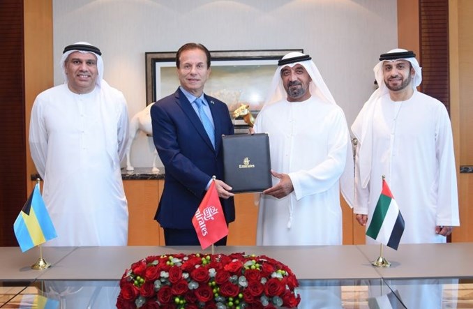 Emirates promują rejsy na Bahamy