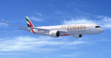 Emirates inwestują w szybkie łącza na pokładach 50 nowych A350