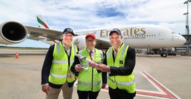 Emirates podwajają liczbę lotów do Brisbane