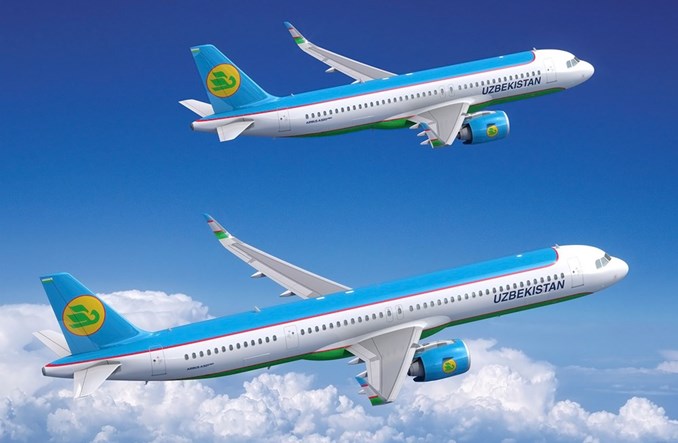 Uzbekistan Airways zamówiły 12 airbusów z rodziny A320neo