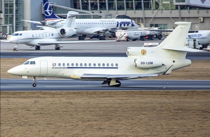 Belgijscy VIP-owie latają samolotami powiązanymi z Rosją
