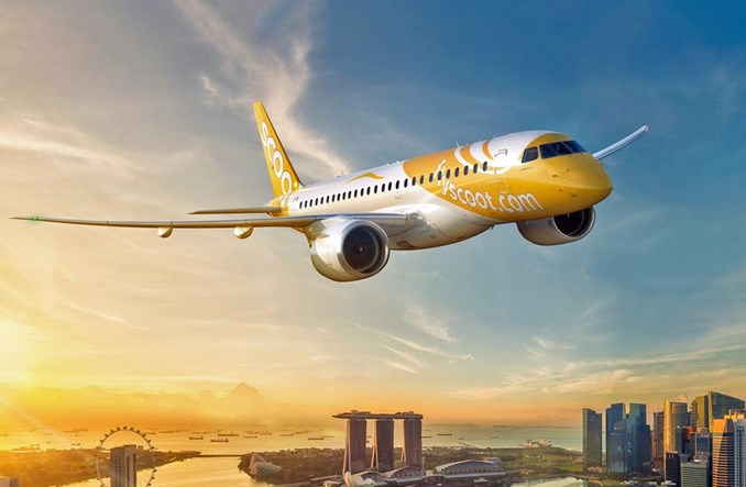 Singapore: Embraery E190-E2 dołączą do floty linii Scoot