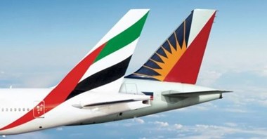 Umowa Emirates i Philippine Airlines. Więcej opcji lotów na Filipiny