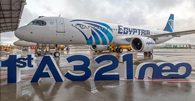 EGYPTAIR odebrały airbusa A321neo. Pierwszy A321neo w Afryce