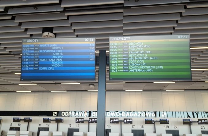 Radom: Latem 622 operacje. 117 tys. pasażerów. W środy żadnego lotu