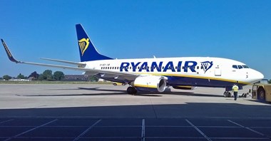 Ryanair zarejestrował w Polsce boeinga B737-700