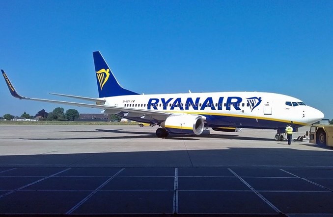 Ryanair zarejestrował w Polsce boeinga B737-700