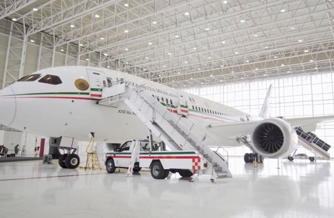 Meksyk sprzedał Tadżykistanowi rządowego Dreamlinera