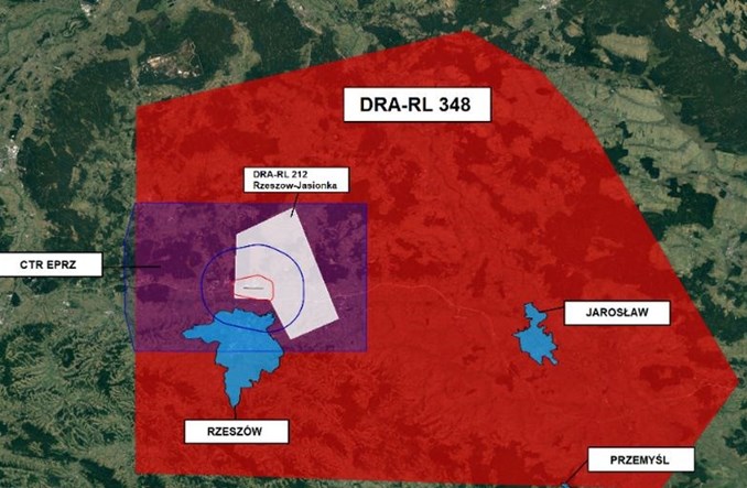 PAŻP: Nowa organizacja lotów w rejonie Rzeszowa