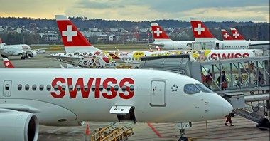 Grupa LH: Problemy z silnikami P&W uziemiły 1/3 floty A220 SWISS