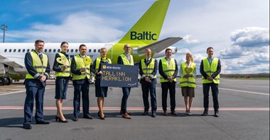 Cztery nowe trasy airBaltic z Tallina