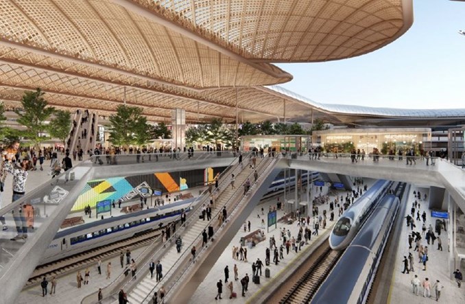 Jest przetarg na fundamenty terminalu CPK z tunelem kolejowym